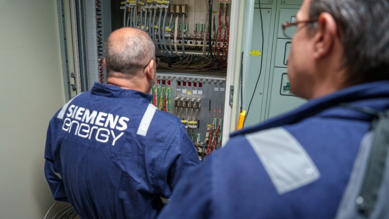 Ingeniero de Siemens Latinoamérica trabaja ushuaia en el fallo en la Usina Eléctrica de Ushuaia 