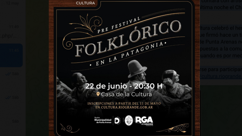 Iniciaron las inscripciones para la 2º edición del Pre-Festival Folklórico en la Patagonia
