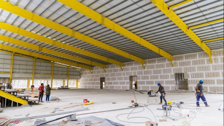 El Gimnasio Que Se Construye En El Barrio R O Pipo Se Encuentra En Un