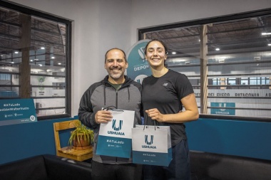 El Instituto Municipal de Deportes de Ushuaia reconoció a la atleta Renata Godoy 