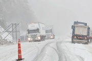 Podrían cortar el tránsito en la ruta por fuertes nevadas