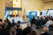 Gobierno acompañó la inauguración del espacio que rinde homenaje a veteranos de Malvinas en el aeropuerto de Ushuaia