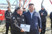 El Municipio de Tolhuin reconoció la labor del personal de Defensa Civil