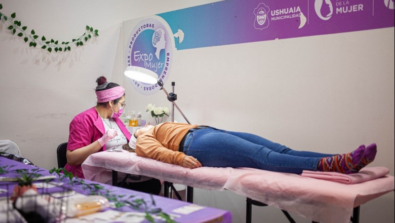 Se realizó la ‘Expo-Bienestar' en la Casa de la Mujer en Ushuaia 