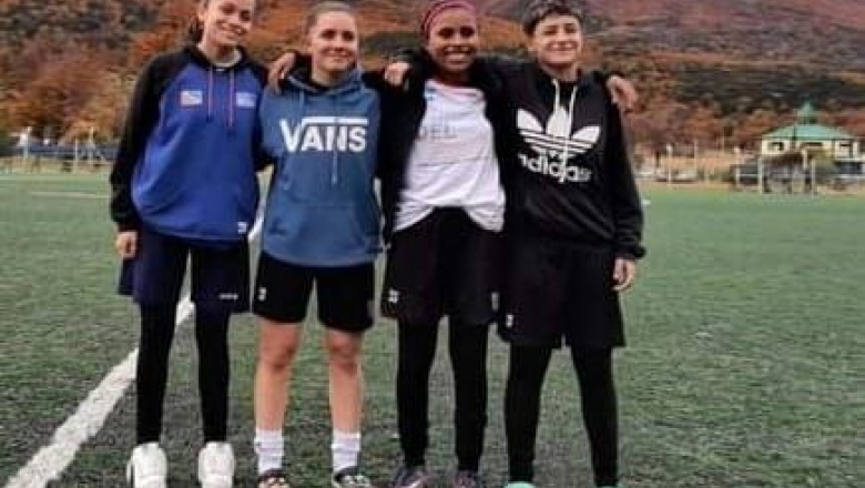 Seis jugadoras de la escuela municipal de Ushuaia fueron seleccionadas por Argentinos Juniors