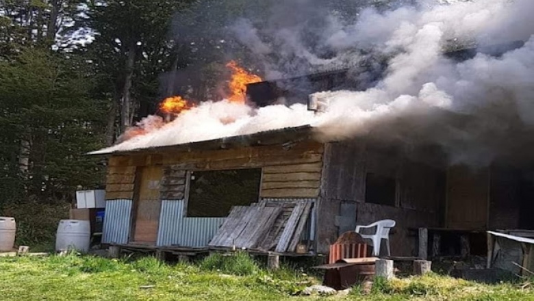 Incendio en una vivienda de Ushuaia provoca la muerte de una mascota que no pudo escapar