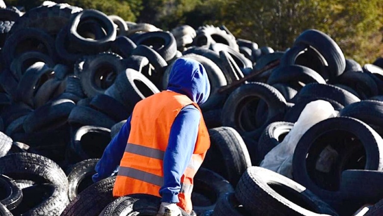 Ushuaia firmó convenio con gomerías para el acopio de neumáticos en desuso