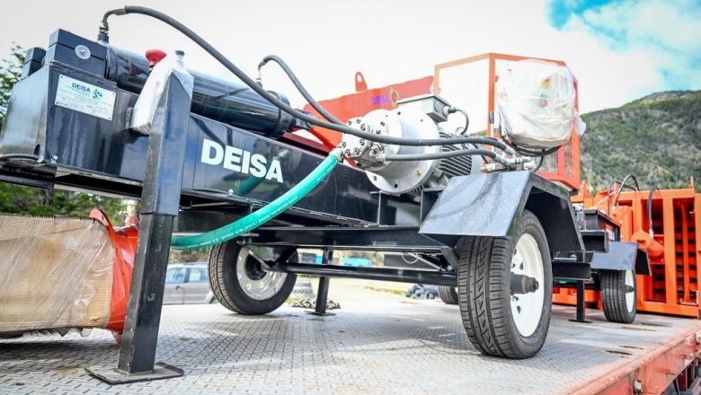 Ushuaia recibió maquinaria de última tecnología para avanzar en el reciclaje de materiales