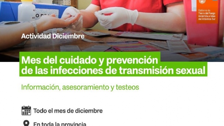 Actividades por mes del cuidado y prevención de las infecciones de transmisión sexual 
