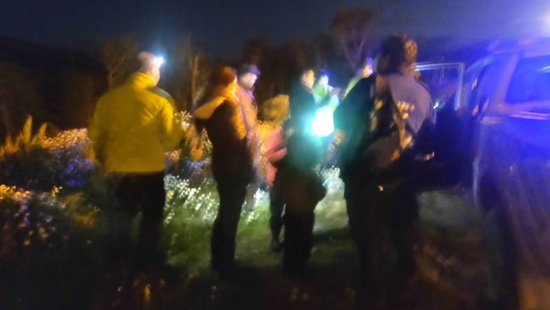 Familia de Río Grande salió a caminar, se perdieron y tuvieron que ser rescatados