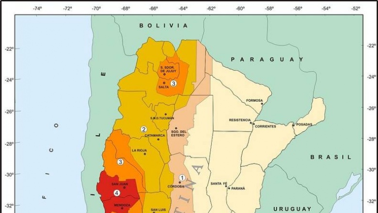 Tierra del Fuego entre los lugares con mayor peligro sísmico