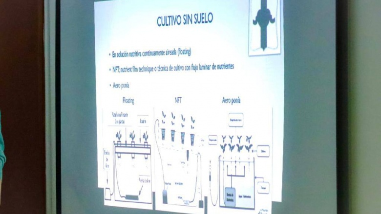 Capacitación en introducción a la hidroponia en Tolhuin 