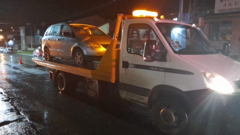 Detenido y secuestro de rodado por dormir alcoholizado en su auto