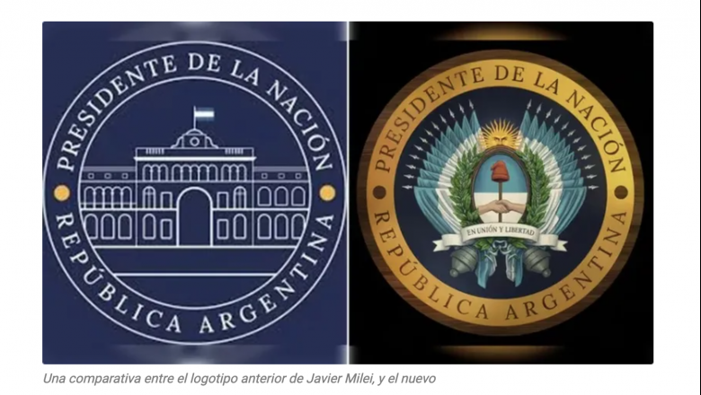 Nación difundió el nuevo logo Presidencial