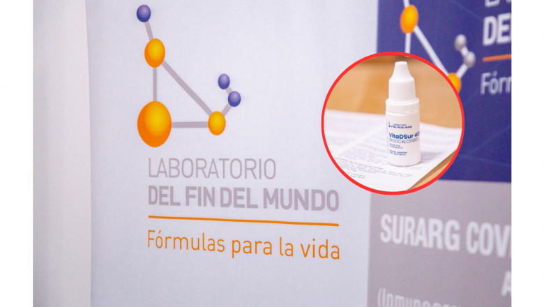 El Laboratorio del Fin del Mundo entregó el 1º lote de 60 mil unidades de vitamina d producidas en su nueva planta 