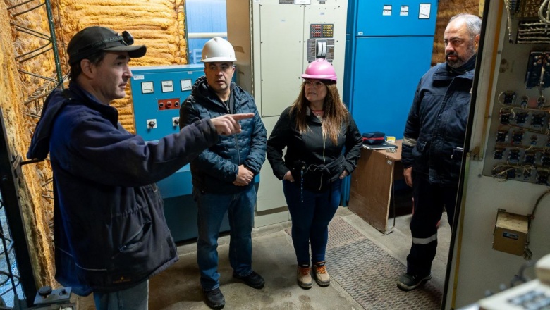Realizan trabajos en el parque energético de Ushuaia para recuperar más potencia eléctrica
