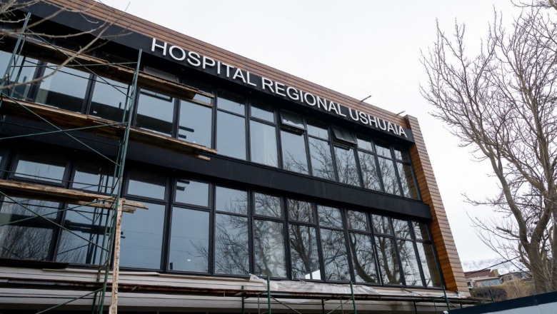 Melella recorrió la ampliación del hospital regional Ushuaia: “es una obra que va a transformar las oportunidades de acceso a la salud”
