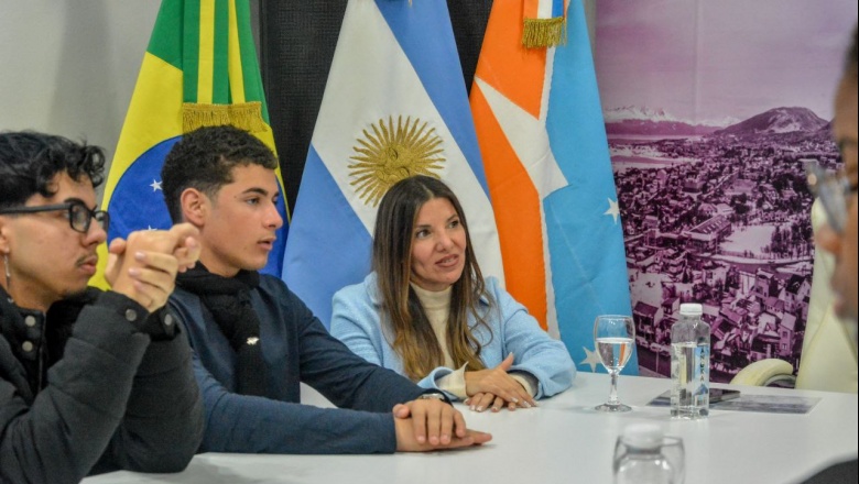 Estudiantes y docentes brasileños visitaron la intendencia de Ushuaia