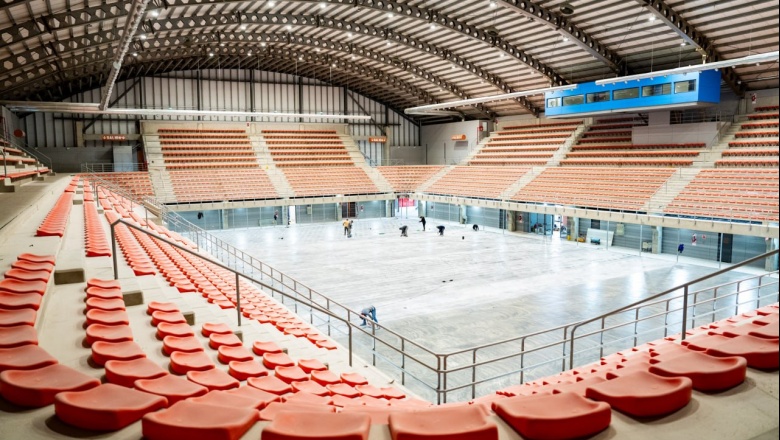 “Estamos a un paso de terminar con la obra civil del Microestadio”