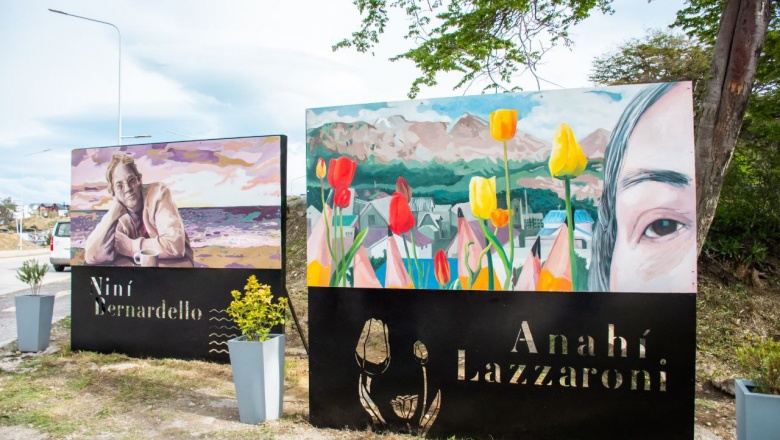 La Municipalidad de Ushuaia llevó adelante la inauguración de los murales “Fueguinas”