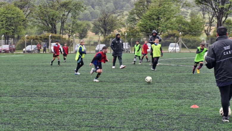 Con apoyo del IMD: River Plate realizó la prueba de jugadores en Ushuaia y ahora es el turno de Río Grande