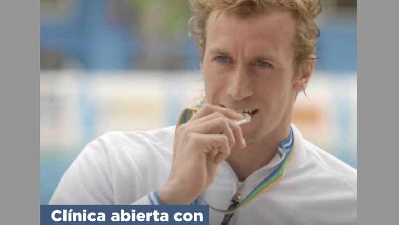José Meolans, campeón mundial de natación, dará una clínica en Ushuaia