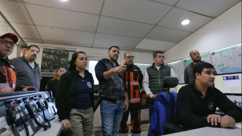 Vuoto encabezó el Comité de Emergencia en Ushuaia ante el sismo en el Pasaje de Drake