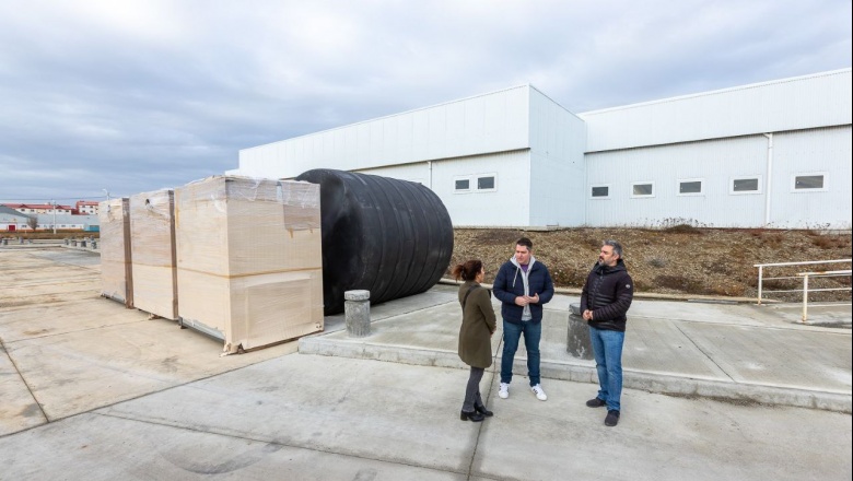 El Municipio sigue recibiendo equipamiento para el nuevo Natatorio Olímpico de Río Grande
