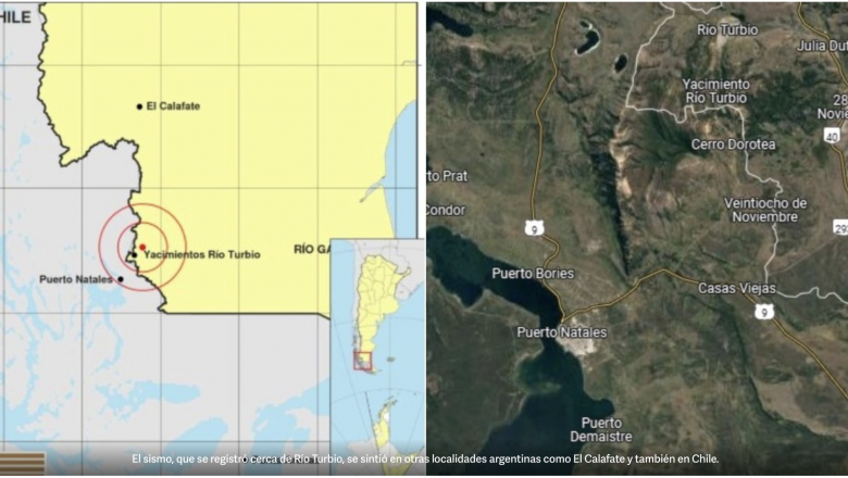 Fuerte sismo en Santa Cruz: evacuaron un Yacimiento en Río Turbio y no habrá clases