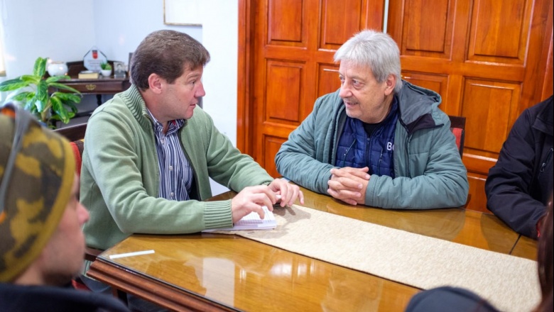 Melella recibió a Abel Furlán de la UOM Nacional por el ataque a la industria de Tierra del Fuego 
