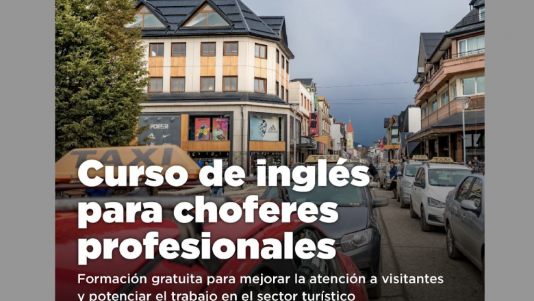 Curso gratuito de Inglés para taxistas y remisores  en Ushuaia 