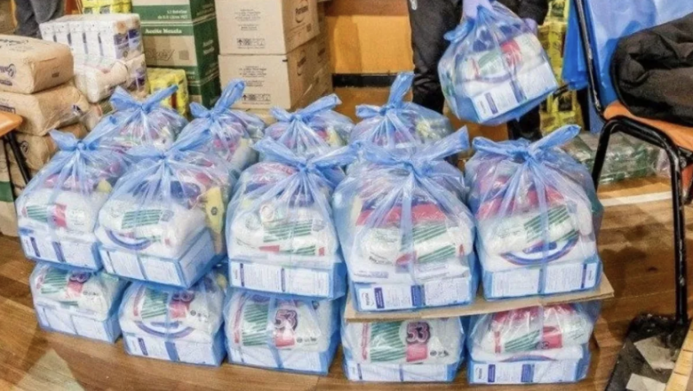 Comienza una nueva entrega de módulos alimentarios