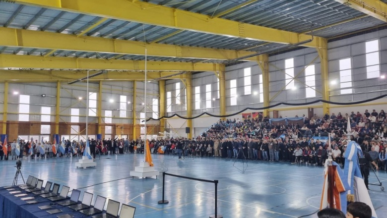 La municipalidad de Ushuaia participó del acto día de la provincia realizado en Tolhuin