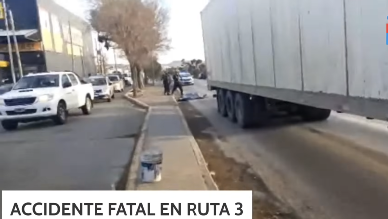 Camionero de Río Grande atropelló y mató a un joven en Comodoro Rivadavia
