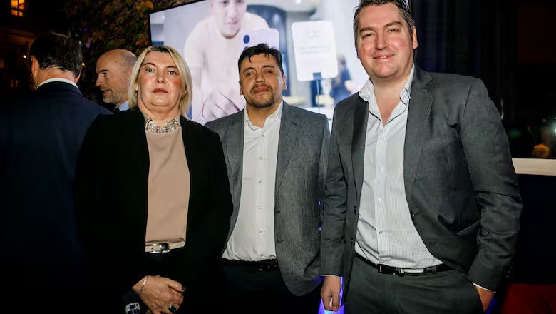 Bertone Harrington y Pérez presentes en el lanzamiento de la Fundación Mirgor
