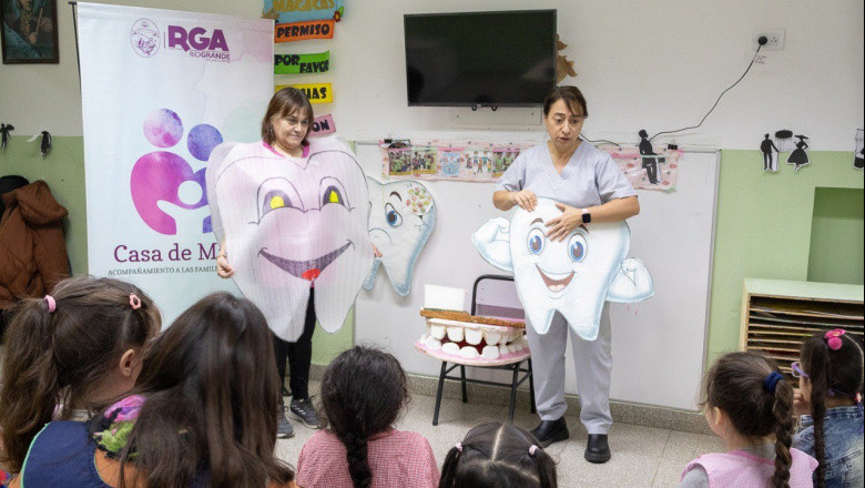 El Municipio recorre Jardines de Infantes para promover programa de la salud bucodental 