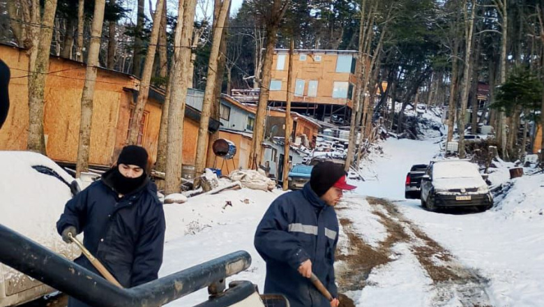 La Municipalidad de Ushuaia continúa con el Operativo Invierno