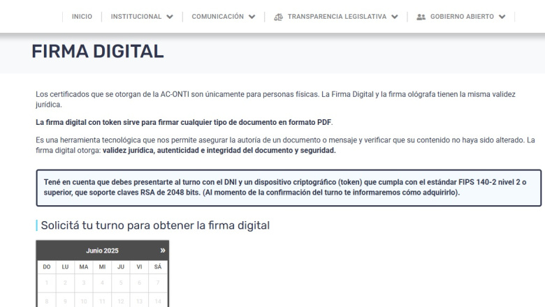 En el Concejo Deliberante continua vigente la tramitación de la Firma Digital