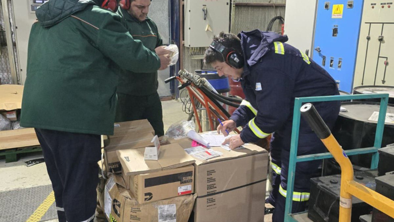 Arribaron los repuestos para la Usina Eléctrica de Tolhuin