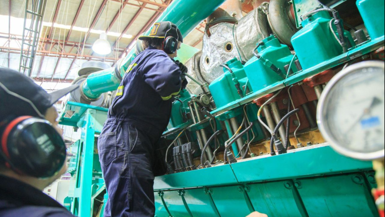 Concluyó con éxito la primera etapa de trabajos del sistema de generación eléctrica en la usina de Tolhuin