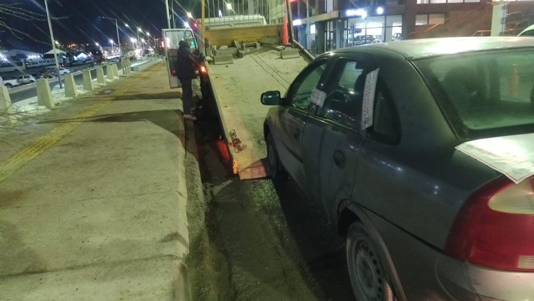 El área de tránsito del municipio de Ushuaia realizó controles vehiculares en la madrugada del domingo
