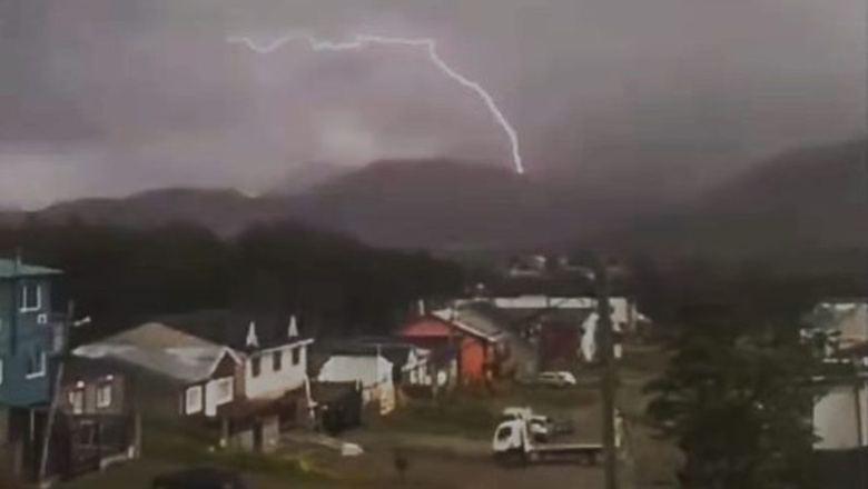 Alerta amarillo por fuertes lluvias en toda la Provincia