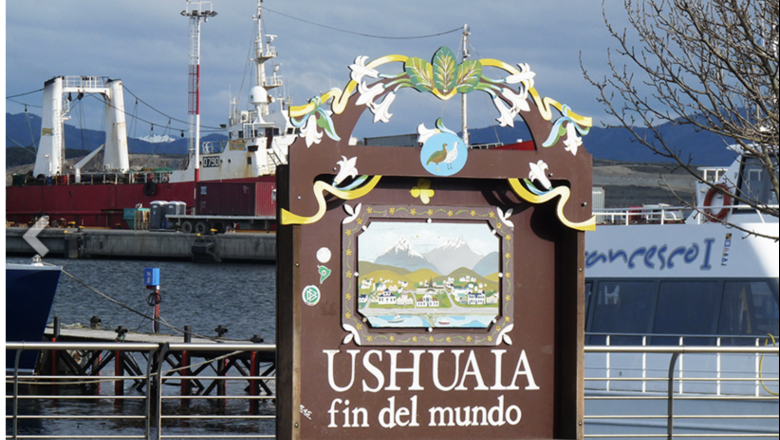 Van a un debate en mediación por el cartel “Bienvenidos a Ushuaia” del Puerto
