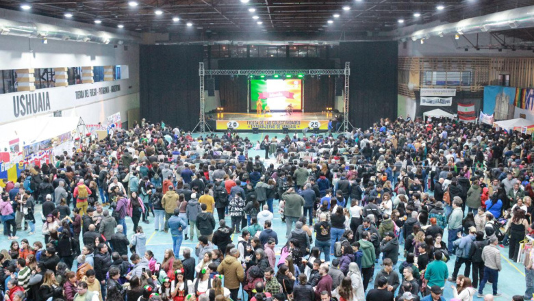 Más de 5.000  vecinos disfrutaron de la 23° edición de la “Fiesta de las Colectividades”