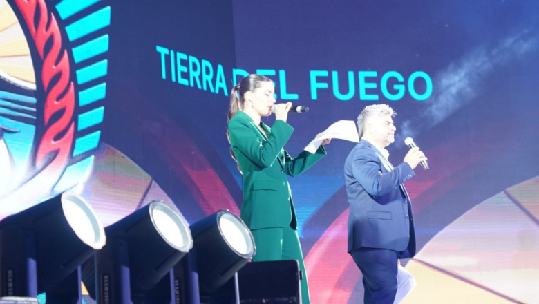 Con presencia fueguina se realizó en Rosario el acto inaugural de los Juegos Argentinos De Alto Rendimiento 