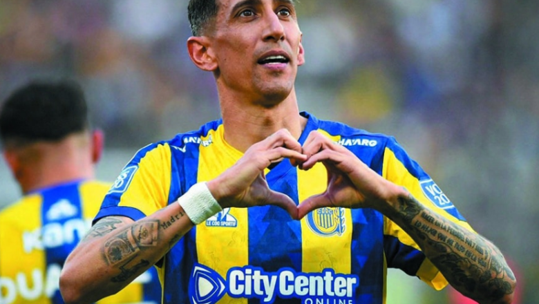 Con gol olímpico de Di María, igualaron Boca y Central