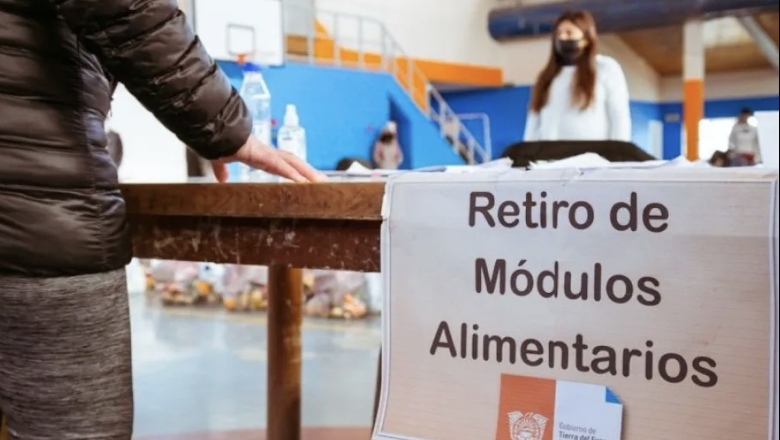 Cronograma de entrega de Módulos Alimentarios en Río Grande y Tolhuin 