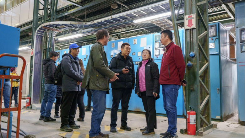 Avance del proyecto de la nueva usina de generación eléctrica para Ushuaia