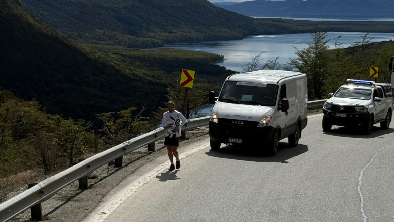 Federico Sciurano cruzó los Andes y superó el punto más difícil de la ultra maratón solidaria de 230KM 