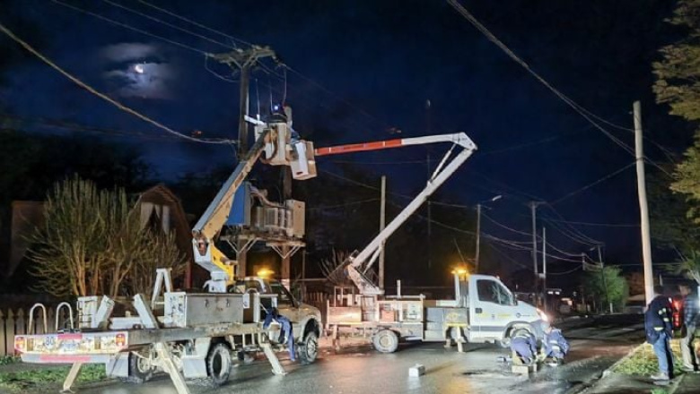 La DPE atribuyó el apagón a la caída de una cruzeta en un transformador